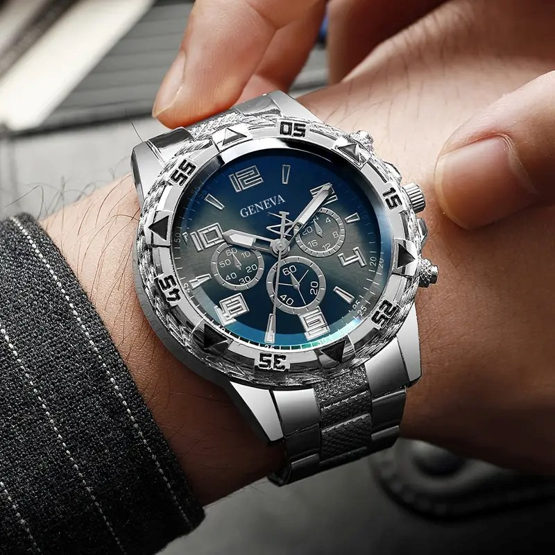 Men’s Luxury Blue Sport Watch – Waterproof Stainless Steel | Luminous Chronograph Style 50% OFF Add to cart now and claim your discount!