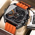 POEDAGAR Top Luxury Men Clock LED Calendar Week Luminous Man Wristwatch Electronic Rectangle Silicone Strap Quartz Men's Watches 50% OFF Add to cart now and claim your discount!