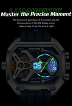 POEDAGAR Top Luxury Men Clock LED Calendar Week Luminous Man Wristwatch Electronic Rectangle Silicone Strap Quartz Men's Watches 50% OFF Add to cart now and claim your discount!