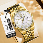 2026 Luxury Gold & Silver Men’s Watch – Waterproof Stainless Steel | Elegant Business Style 50% OFF Add to cart now and claim your discount!