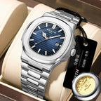 Luxury Stainless Steel Men’s Watch – Waterproof Quartz Business & Sport Wrist watch 50% OFF Add to cart now and claim your discount!