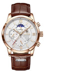 Luxury Leather Men Watch – Elegant & Waterproof Business Style ⌚🔥50% OFF Add to cart now and claim your discount!
