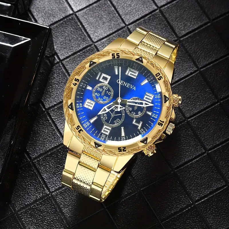 Men’s Luxury Blue Sport Watch – Waterproof Stainless Steel | Luminous Chronograph Style 50% OFF Add to cart now and claim your discount!