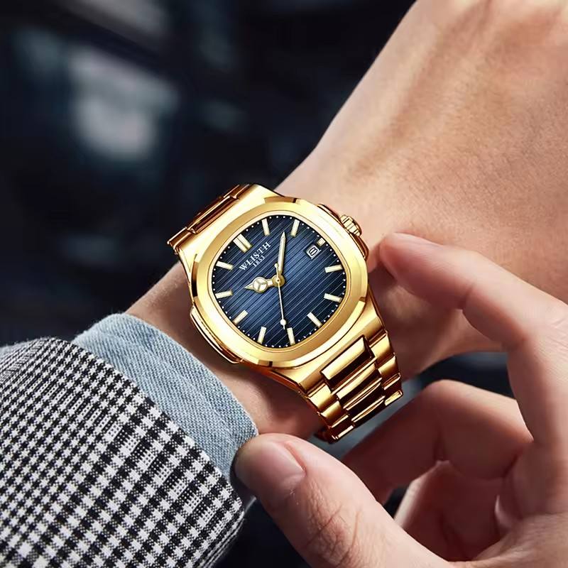 Luxury Stainless Steel Men’s Watch – Waterproof Quartz Business & Sport Wrist watch 50% OFF Add to cart now and claim your discount!
