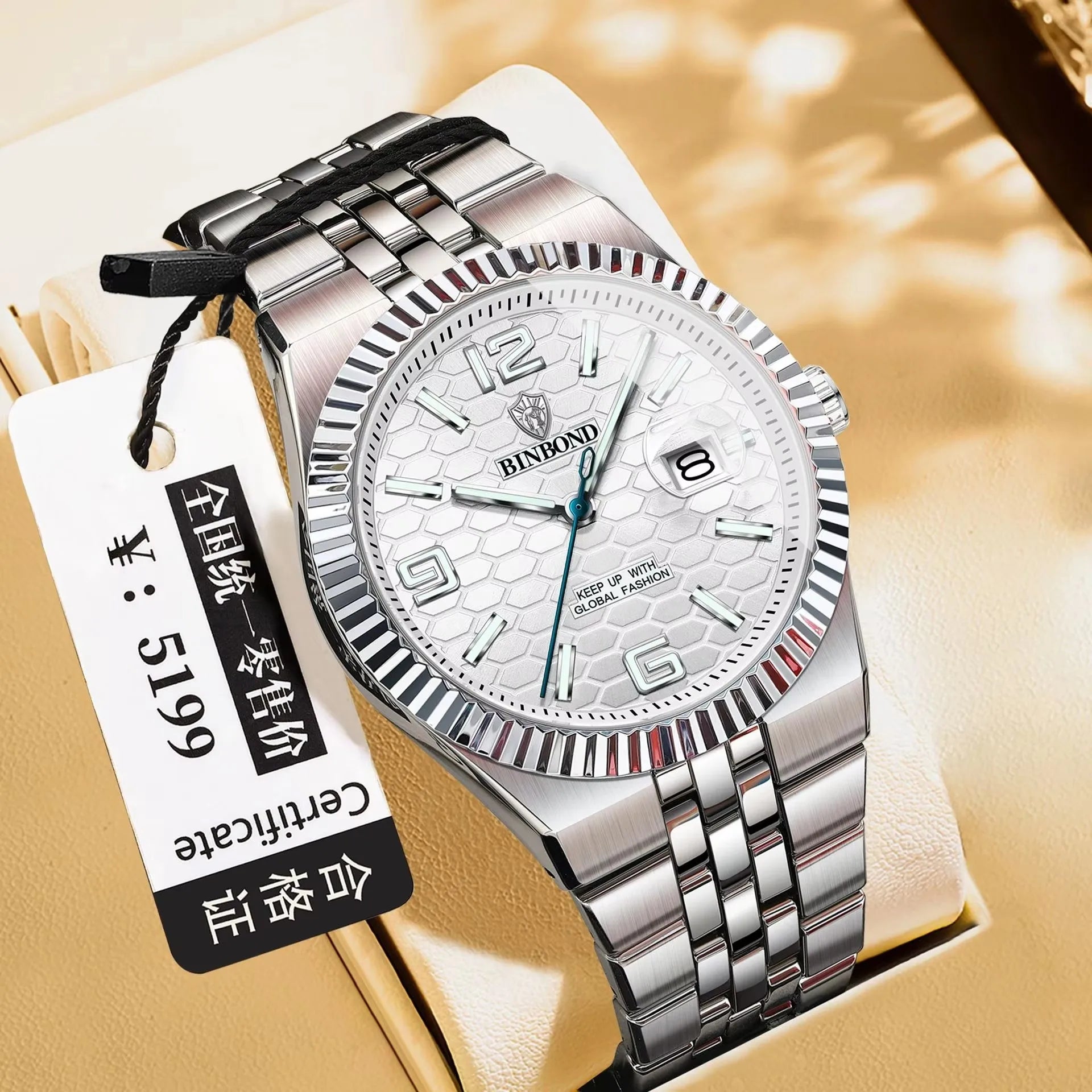 2026 Luxury Gold & Silver Men’s Watch – Waterproof Stainless Steel | Elegant Business Style 50% OFF Add to cart now and claim your discount!