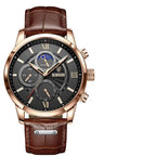 Luxury Leather Men Watch – Elegant & Waterproof Business Style ⌚🔥50% OFF Add to cart now and claim your discount!