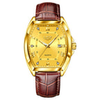 LIGE Men Watch Rectangle Leather Wristwatch Casual Males Quartz Business 50% OFF Add to cart now and claim your discount!